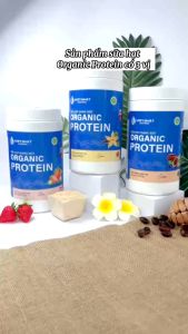 Sữa Hạt Dạng Bột Organic Protein hỗ trợ giảm cân tăng cơ Việt Nhật Nutrition hộp 1kg