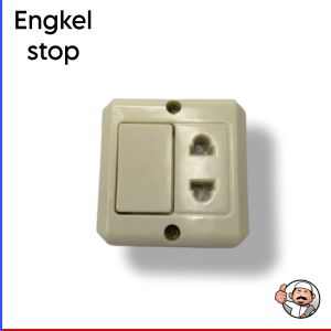 Morgen Stopkontak Sakelar Listrik Type C Saklar Tempel SNI COD