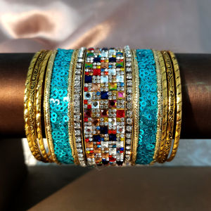 Accessible Luxury Bracelet Niche Accessories Indian Dance Bracelet Exotic Dance Ji Jingle Retro Exaggerated Personalized Fancy Bracelet