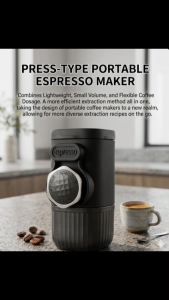 Portable Espresso Maker Hand Press Mini Coffee Machine Lightweight Compact Espresso Machine