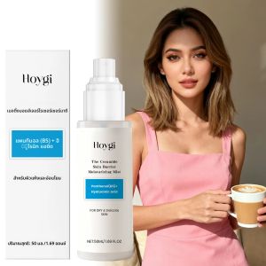 สเปรย์บำรุงผิวหน้าไฮยาลูรอนิค แอซิด สำหรับผิวแห้ง ควบคุมความมัน เซราไมด์ ปลอบประโลมผิว พกพาสะดวก บำรุงผิวหน้าให้สดชื่นทันที
