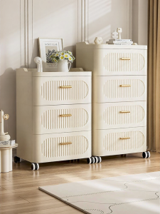 JILI | Thick Drawer-style Storage Cabinet Multi-layer Easy Installation Movable