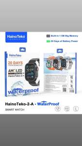 Haino Teko watch  - GERMANY - AMOLED Ultra 2 . 3 pairs strap