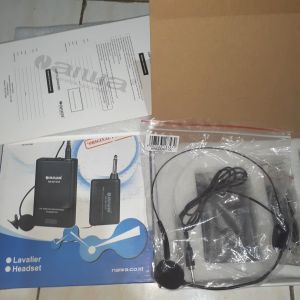 G189 ORIGINAL Mic Wireless Single klip clip mik wireles pro mikrophone microphone audio sound vokal