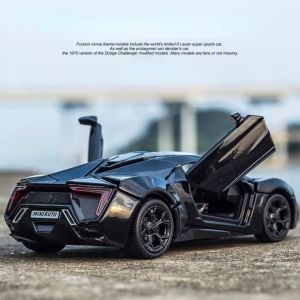 【WJ】1:32 Lyken  Simulation  alloy diecast car model  sports car pull back toy car model  for kids boy  childrens  car toy collection gift