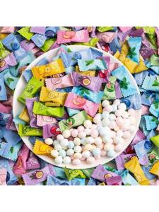 Breath Freshening Strongly Cooling Assorted Fruits Hard Candy