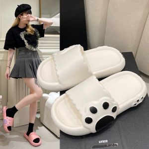 Dép bánh mì nữ EVA đúc Chân gấu Siêu nhẹ êm chân siêu dễ thương mới 2022mã KG22