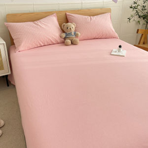 Kiss Dear | Ins Style Washed Cotton Dustproof Full Wrap Bed Sheet