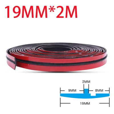 SEAMETAL Car Windshield Seal Strip Rubber Roof Window Edge Seal Protector Sticker Waterproof Weather Strip Dustproof Seal Strip