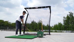 [Chính hãng ] LƯỚI TẬP SWING GOLF - LỒNG TẬP GOLF CHỮ Z - PGM LXW019 ZIGZAG GOLF PRACTICE NET