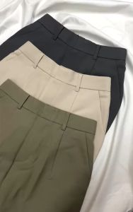 ฺ(S-3XL)กางเกงทรง 9ส่วน*ไม่ต้องรีด