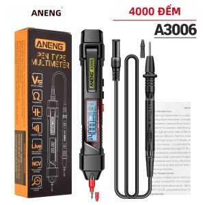 ANENG | Máy Đo Vạn Năng Kỹ Thuật Số ANENG A3006 Dạng Bút 4000 Phép Đo Đo Điện Áp AC/DC Điện Trở Điện Dung Điốt Dụng Cụ Thợ Điện