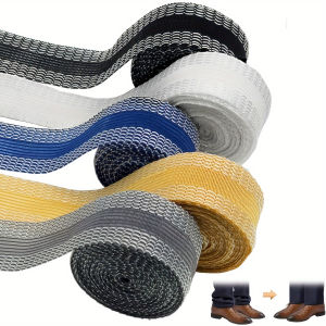 DIY Sewing Fabric Self-Adhesive Pants Paste Iron on Pants Edge Shorten Repair Pants for Jean Clothing and Jean Pants Apparel