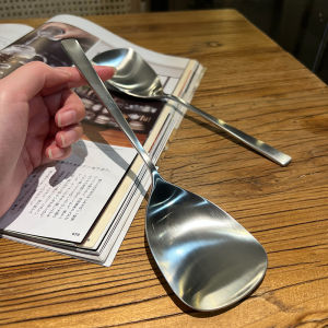 [from Germany] Western Tableware Stainless Steel [Noble Experience] Shovel Rice Shovel Spoon for Individual Portions