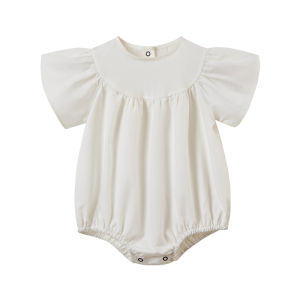 enhennbaby | Bodysuit Tay Ngắn Mùa Hè Cho Bé Nhẹ Nhàng