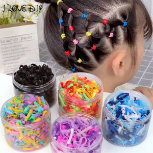 500Pcs Kids Sanrio Rubber Band in Plastic Container