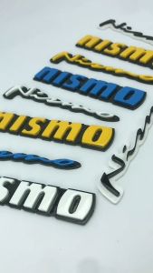 EMBLEM MOBIL NISMO EKSTERIOR VARIASI TIMBUL 3D BAHAN FIBERGLASS