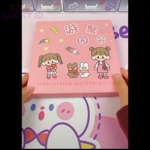 Stiker Lucu Anak Mini Sticker Bening PVC Dekorasi Tumblr Binder Diary Laptop