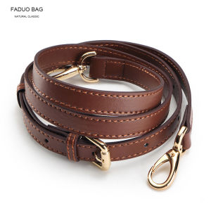 Coffee Plain Brown Bag Belt Accessories Crossbody Bag Strap Shoulder Strap One-Shoulder Crossboby Bag Accessories Genuine Leather High-End