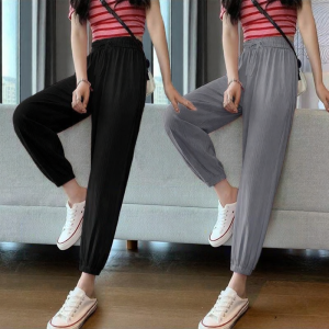 Lieoyuarn | Slimming and Versatile Ice Silk Jogger Pants