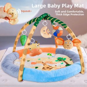 MLZH | Infant Multi-functional Educational Play Mat Thick Round Gym