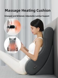 Bedside Lumbar Support Pillow Adjustable Heating Sofa Cushion Soft Covered Reclining Pregnant Women Pillow Headboard Decor