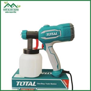 Máy phun sơn cầm tay Total TT3506 lưu lượng phun 550mL/phút công suất 450W súng phun sơn điện