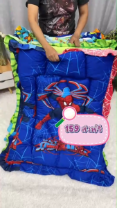 เครื่องที่นอนอนุบาล เบา เด็กพาได้ มีสายสะพาย มีหมอน ที่นอน