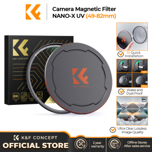 K&F CONCEPT NANO-X Magnetic UV Filter Waterproof Scratch-Resistant Anti-Reflection Green Film With Magnetic Metal Cover