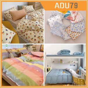 [FREESHIP ] - Bộ Set Chăn Ga Gối Nệm 4 Món Có VỎ CHĂN Cotton Korea Cao Cấp Mềm Mịn - KHÔNG VỎ ÔM