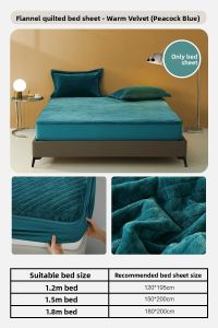 Mercury | Flannel Coral Fleece Mattress Cover