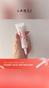 Sữa chống nắng Lanci Hàn Quốc 50ml SPF 50 PA++++ với 3 màng lọc chống nắng dưỡng ẩm làm sáng da