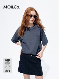 MO&Co. | Faux Two-Piece Low Waist Dress