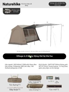 NatureHike | Lều Hai Phòng Chống Nắng và Chống Nước Thiết Kế Tự Động