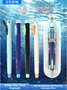 DIANSHI | Submarine Design Student Pen Exchangeable Ink Cartridge EF Point Wrapped Tip
