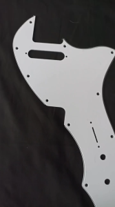 Pickguard Pelindung Body Gitar Guitar Thinline White 3 Ply