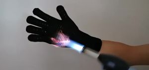 BBQ Grill Gloves High Temperature Resistance Kitchen Microwave Oven Mitts 500 800 Degree Fireproof Non-Slip Barbecue Gloves
