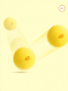 Hape | Silent Bounce Ball Indoor Training Toy