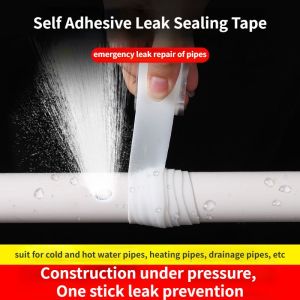 Water Pipe Repair Tape Waterproof Strong Water Pipe Leak Repair Sticker Leakage Repair Tape Sealing Tape Roof Sealing Material