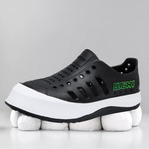 ORNGMALL Jelly Shoes Men and Women Sandals Summer Garden Shoes Hollow Mules Clogs Candy Color Sandals Waterproof Beach Sandals Size 36-45