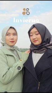 Outer Jaket Wanita Muslim Inverno Nubua