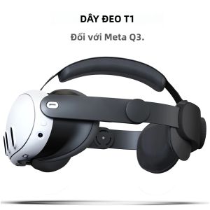 Dây Đeo HUANDAI Elite Dành Cho Meta Quest 3/Oculus Quest 3 Dây Đeo Đầu Có Thể Điều Chỉnh Phụ Kiện VR