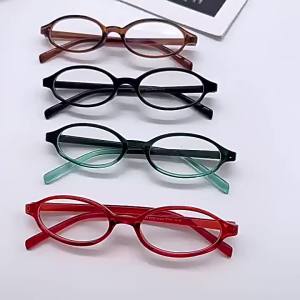 Women Anti Blue Light Blocking Glasses Classic Fashion Small Frame Oval Anti-blue Light Outdoor Eyewear Wholesale