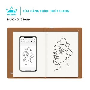 HUION Note 2 Trong 1 Máy Tính Xách Tay Kỹ Thuật Số Máy Tính Bảng Vẽ Không Dây Bluetooth Với Bút Không Dùng Pin Bảng Viết Điện Tử Màn Hình C-Paper Độ Phân Giải 1440x1080