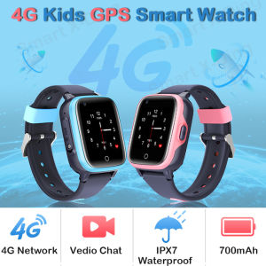 4G Trẻ Em Smartwatch Với Gps SOS Đồng hồ thông minh Cho Trẻ Em Cô Gái Chàng Trai HD chống nước Vedio Cuộc Gọi Máy Ảnh Tuổi 3-12