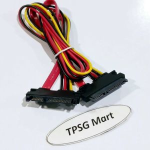 Cáp nối dài Sata / Combo cáp nguồn và dử liệu Sata ra chuẩn Sata 2.5 3.5 SSD HDD (50Cm)