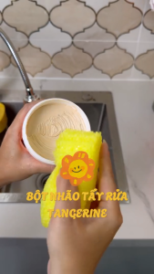 Chất Tẩy Rửa Đa Năng Tangerine Clean Chính Hãng Scrub Daddy Tẩy Gỉ Tẩy Xoong Chảo Vệ Sinh Bếp
