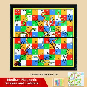 CHENGGONG | Magnetic Snake and Ladders Game Chess