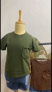 SETELAN BAJU LENGAN PENDEK ANAK LAKI-LAKI / SETELAN KAOS POLOS ANAK COWOK KEKINIAN / SET PAKAIAN BERKUALITAS