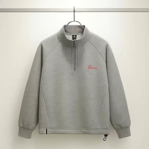 Áo Nỉ Nam Nữ Áo Nỉ Dài tay Sweater Có Cổ Bẻ Khóa Kéo Ấm Áp Kiểu Bassic Đủ Size Từ M-2XL